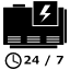 24/7 Power Backup