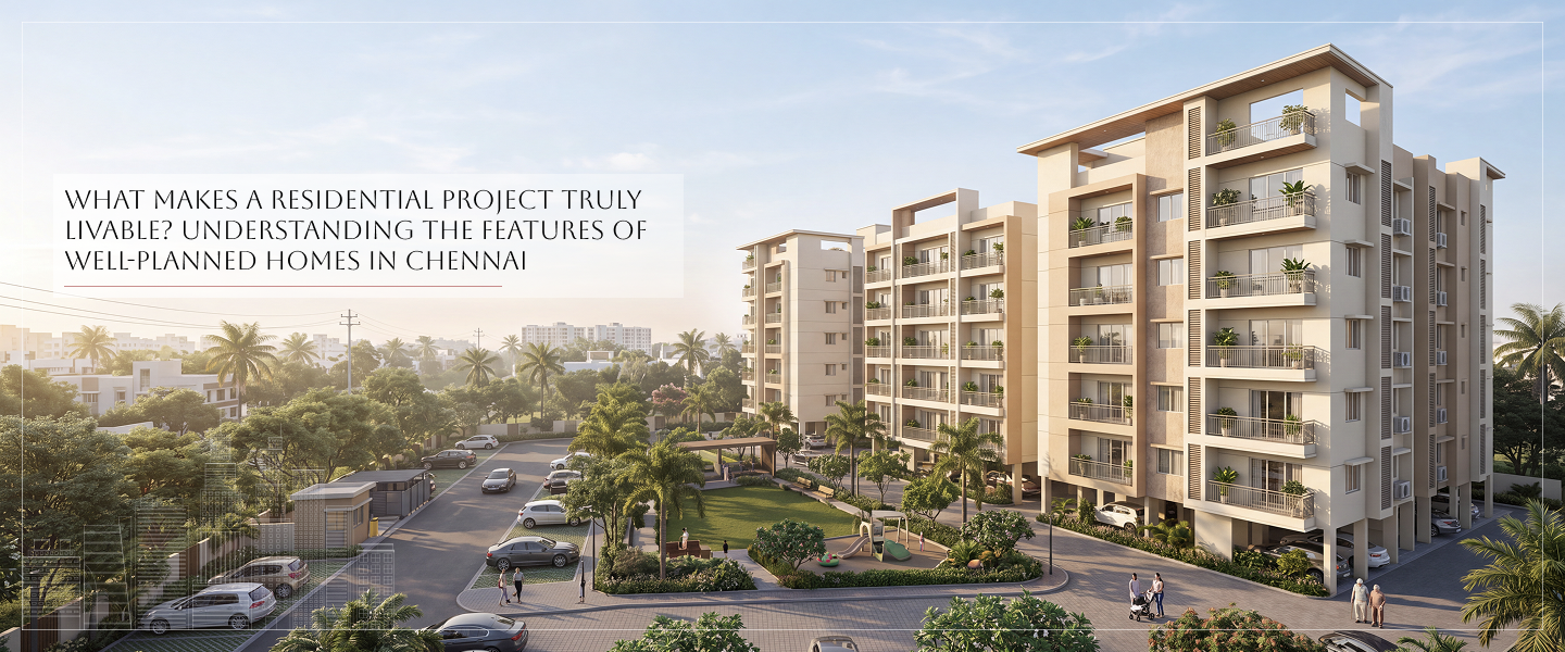 What Makes a Residential Project Truly Livable? Understanding the Features of Well-Planned Homes in Chennai