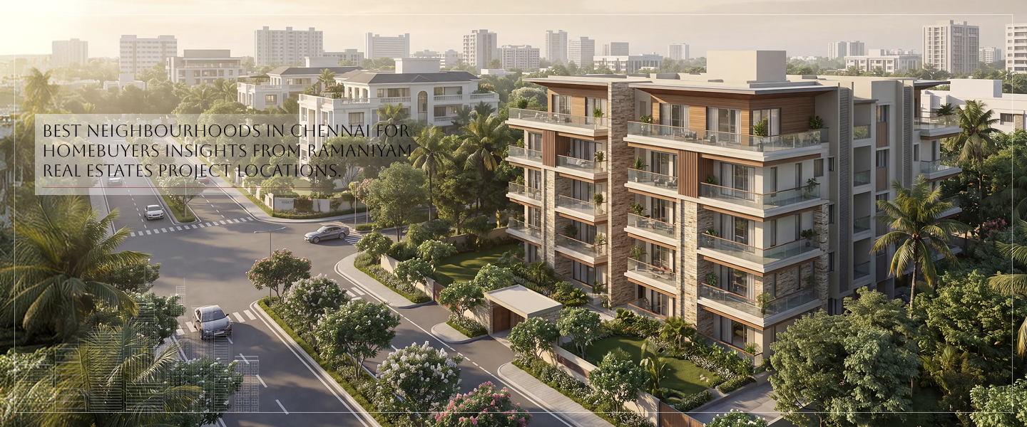 Best Neighbourhoods in Chennai for Homebuyers: Insights from Ramaniyam Real Estates' Project Locations