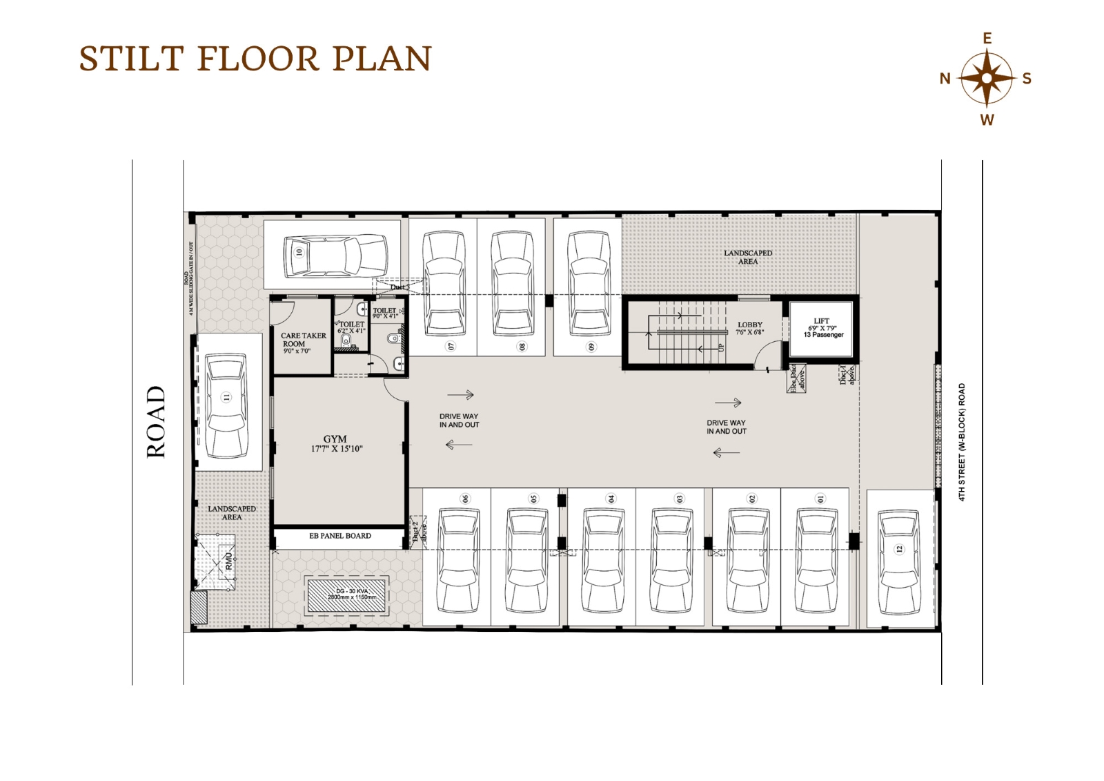 Stilt Floor Plan
