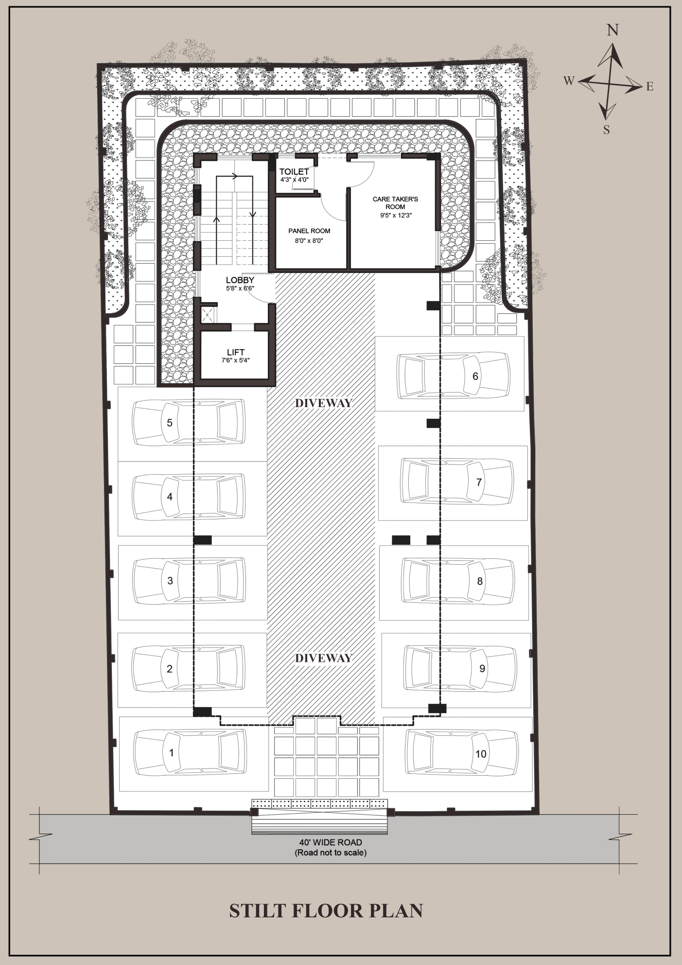 Stilt Floor Plan