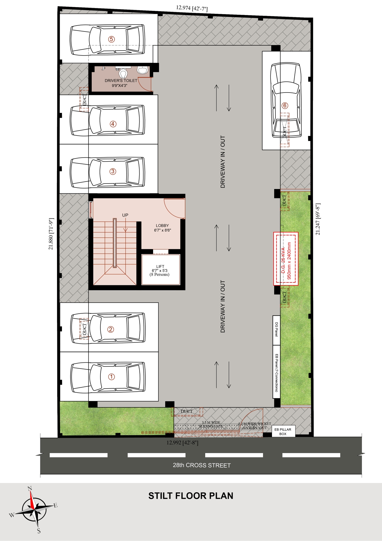 Stilt Floor Plan
