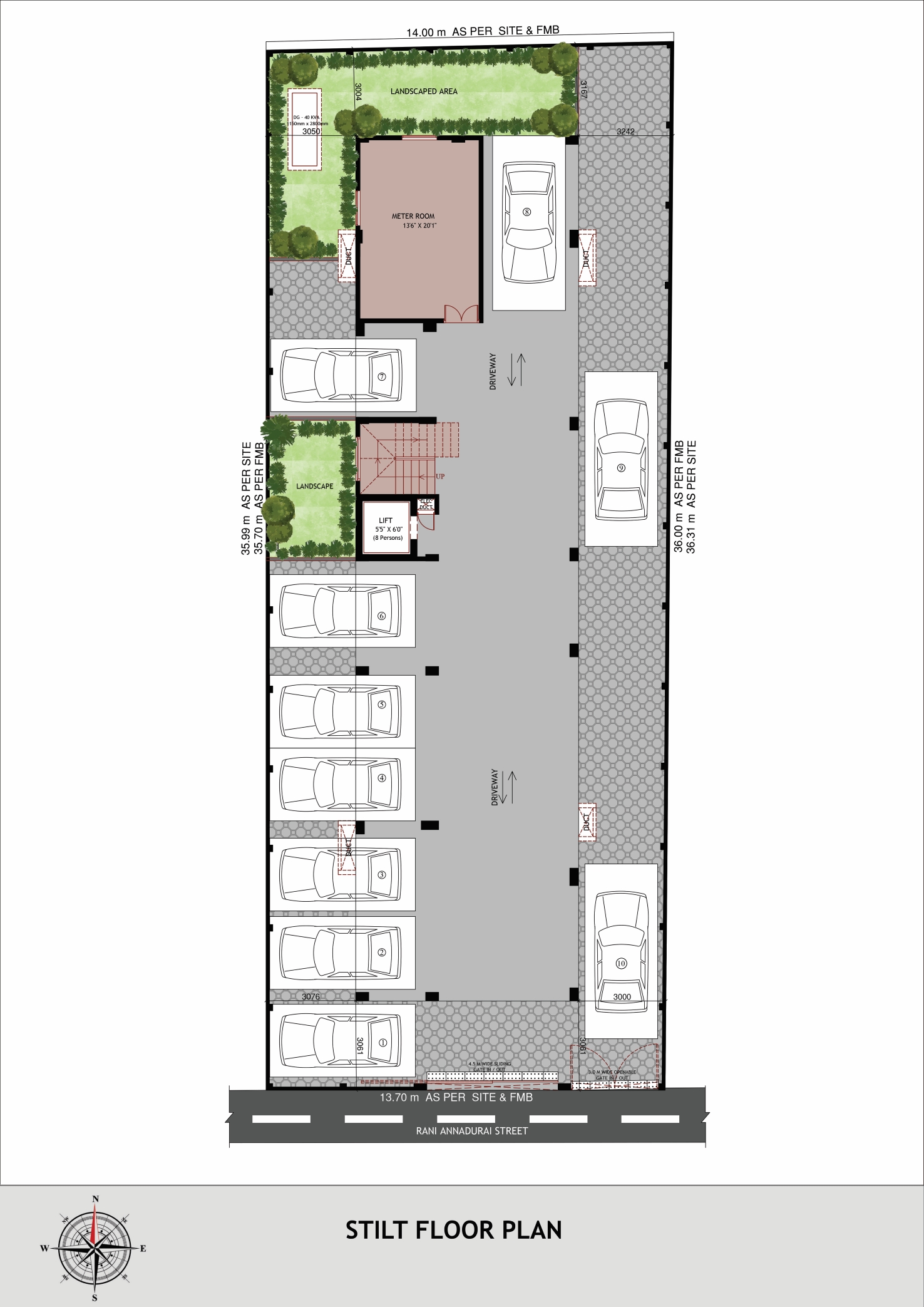 Stilt Floor Plan