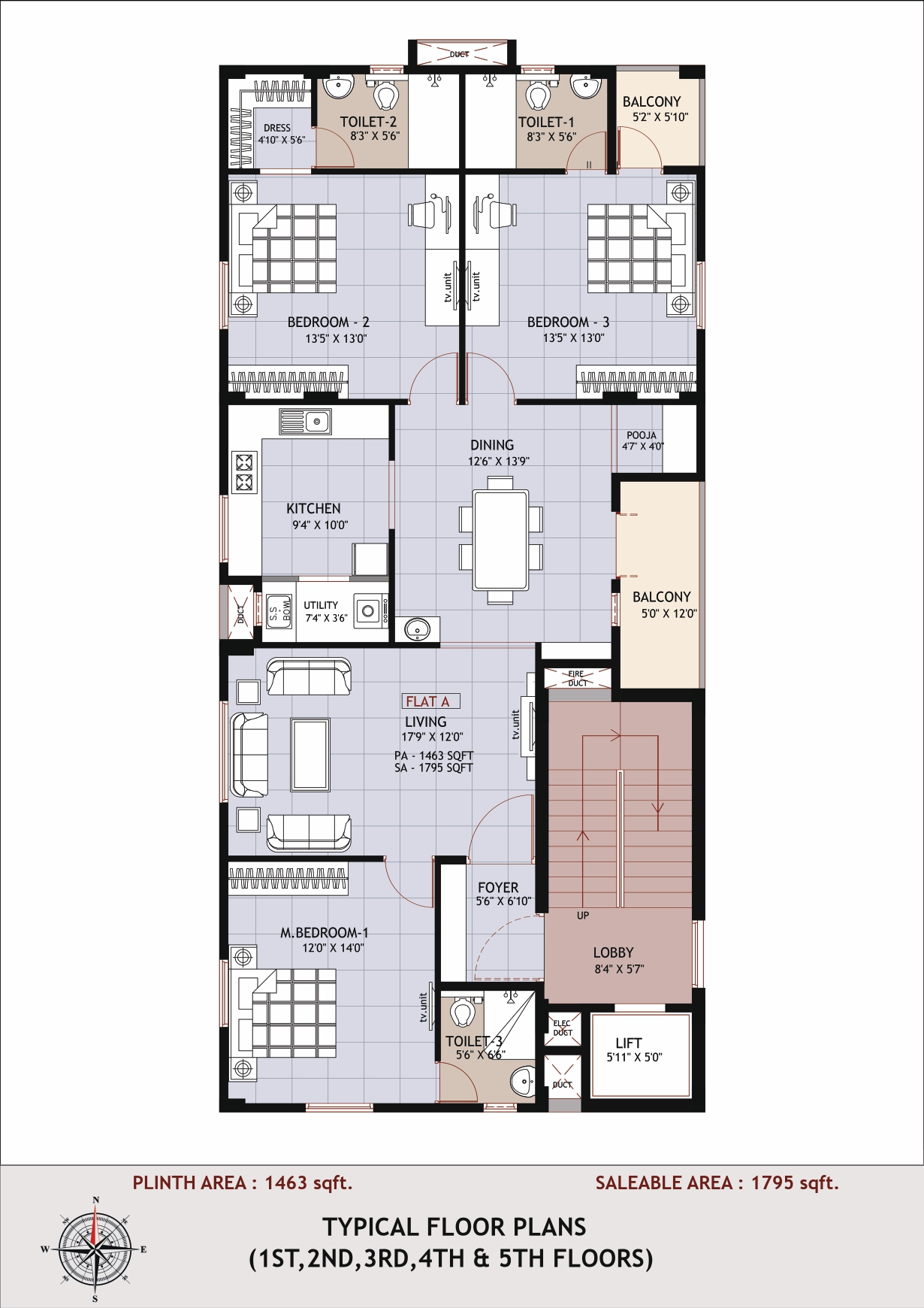 Typical floor plan