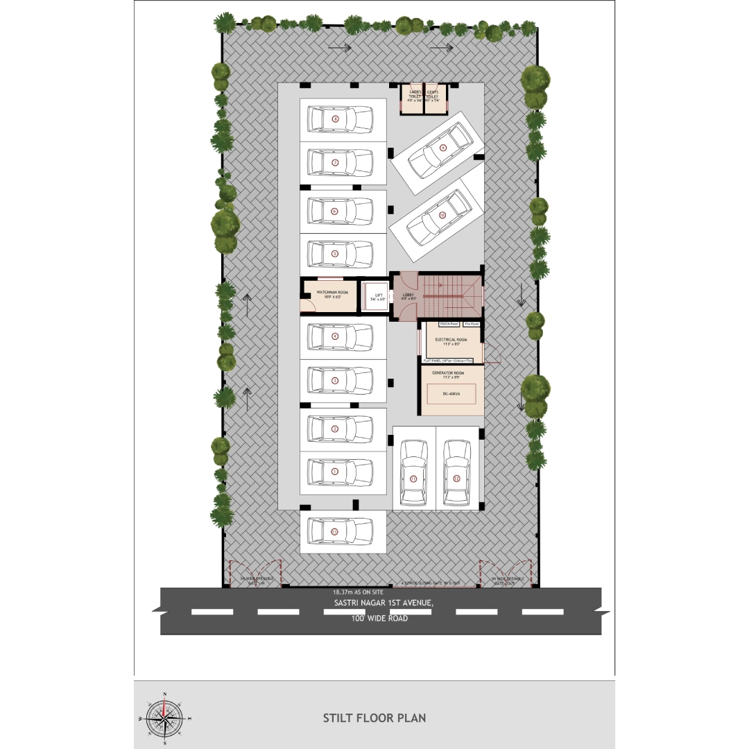 Stilt Floor Plan