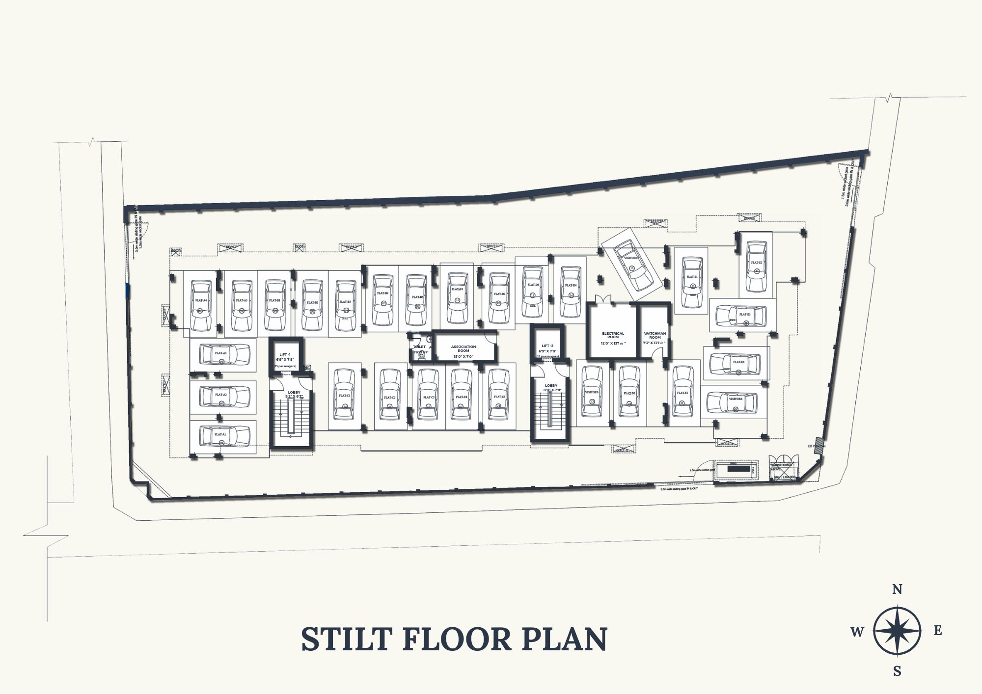 STILT FLOOR PLAN