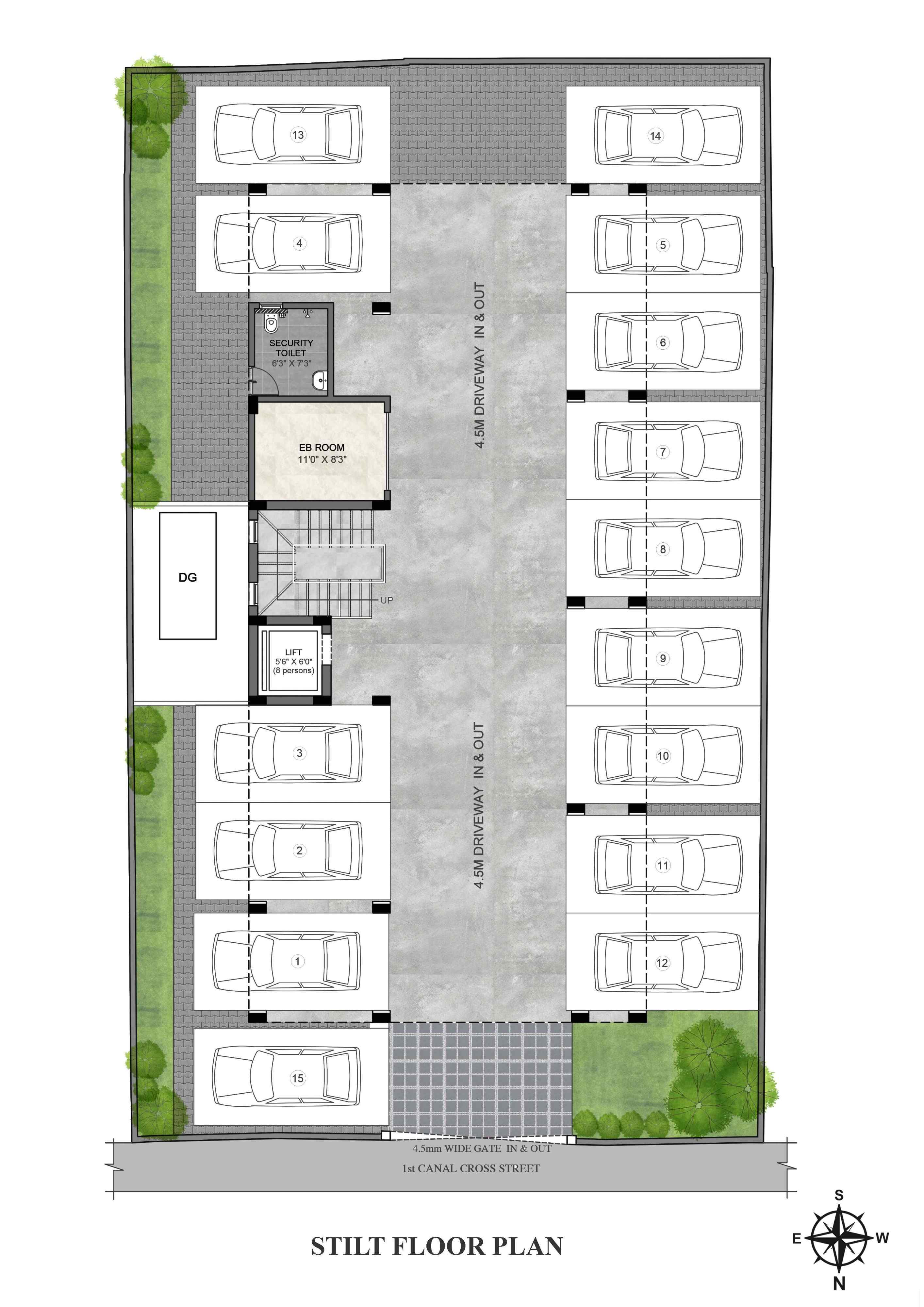 Stilt Floor Plan