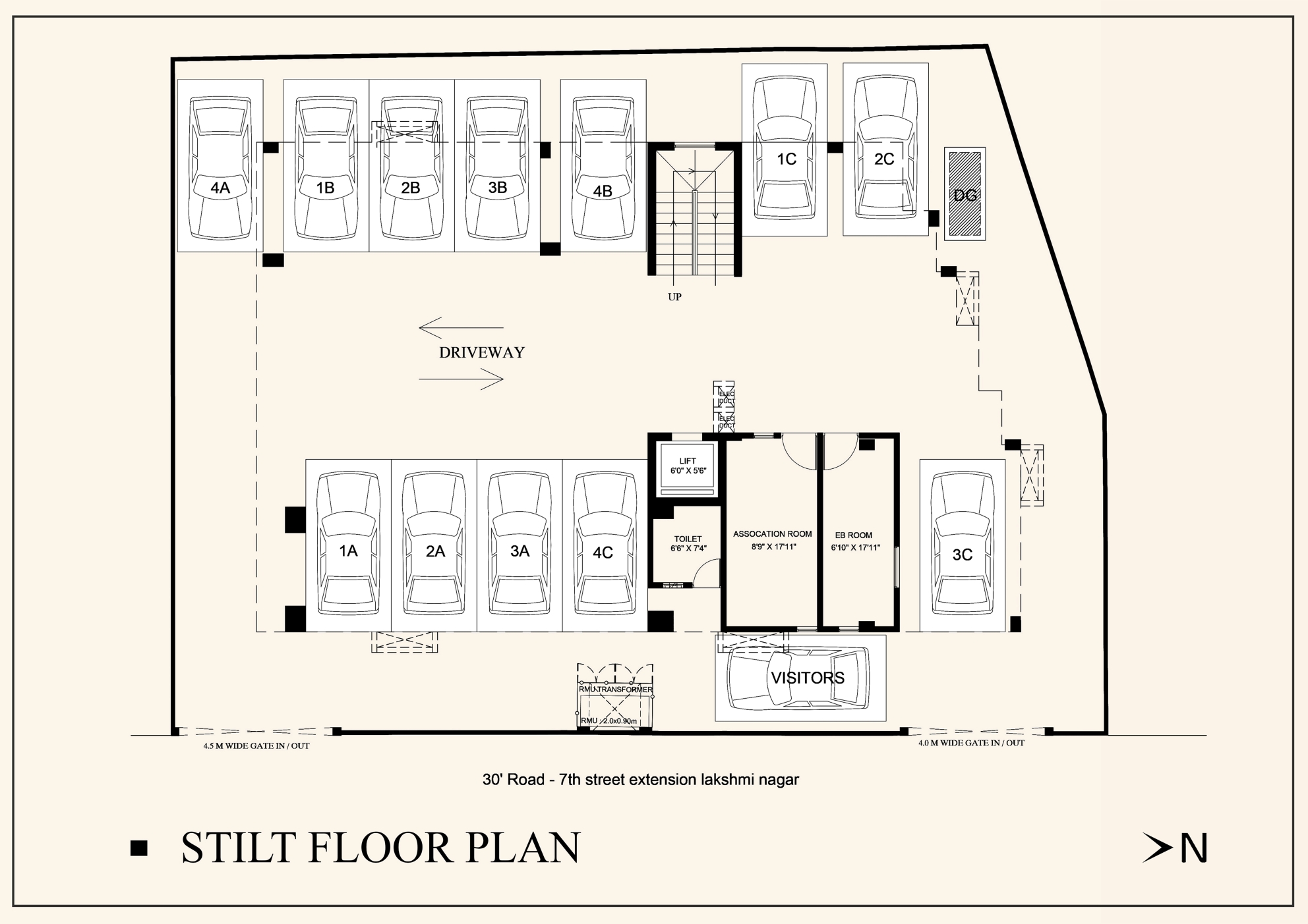 Stilt Floor Plan
