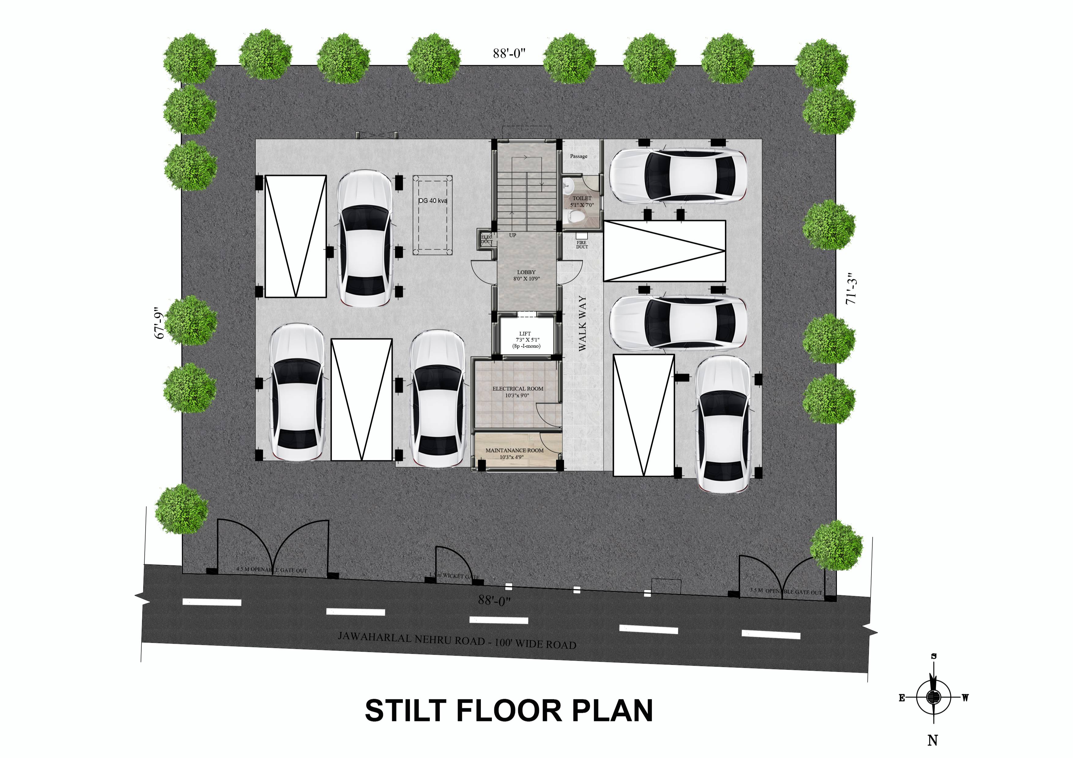 Stilt Floor Plan