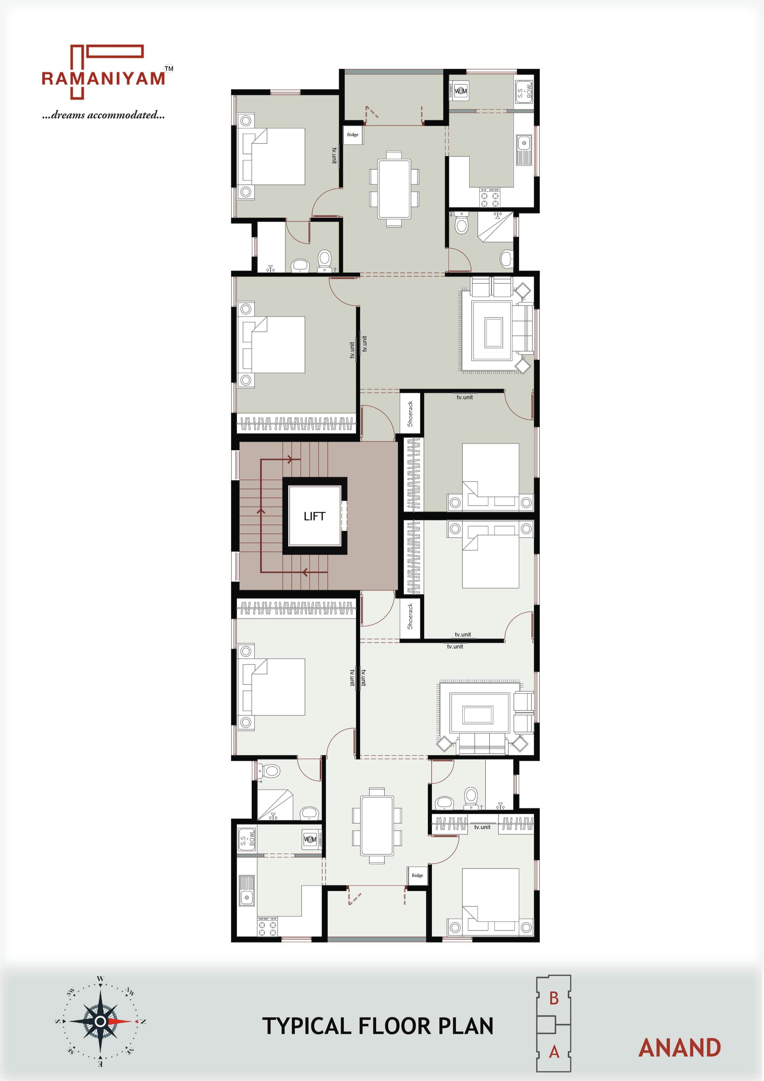 Typical floor plan