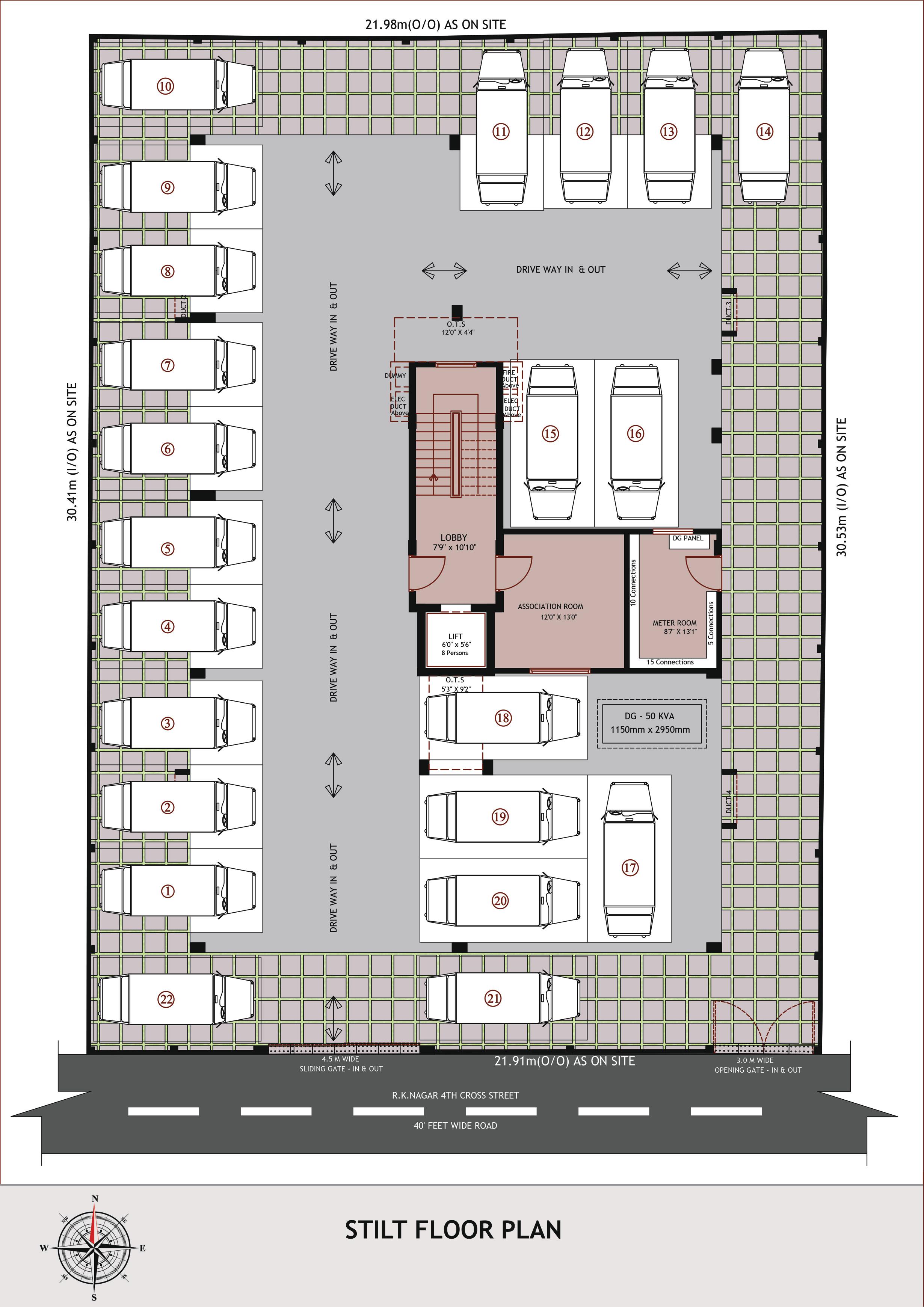 Stilt Floor Plan