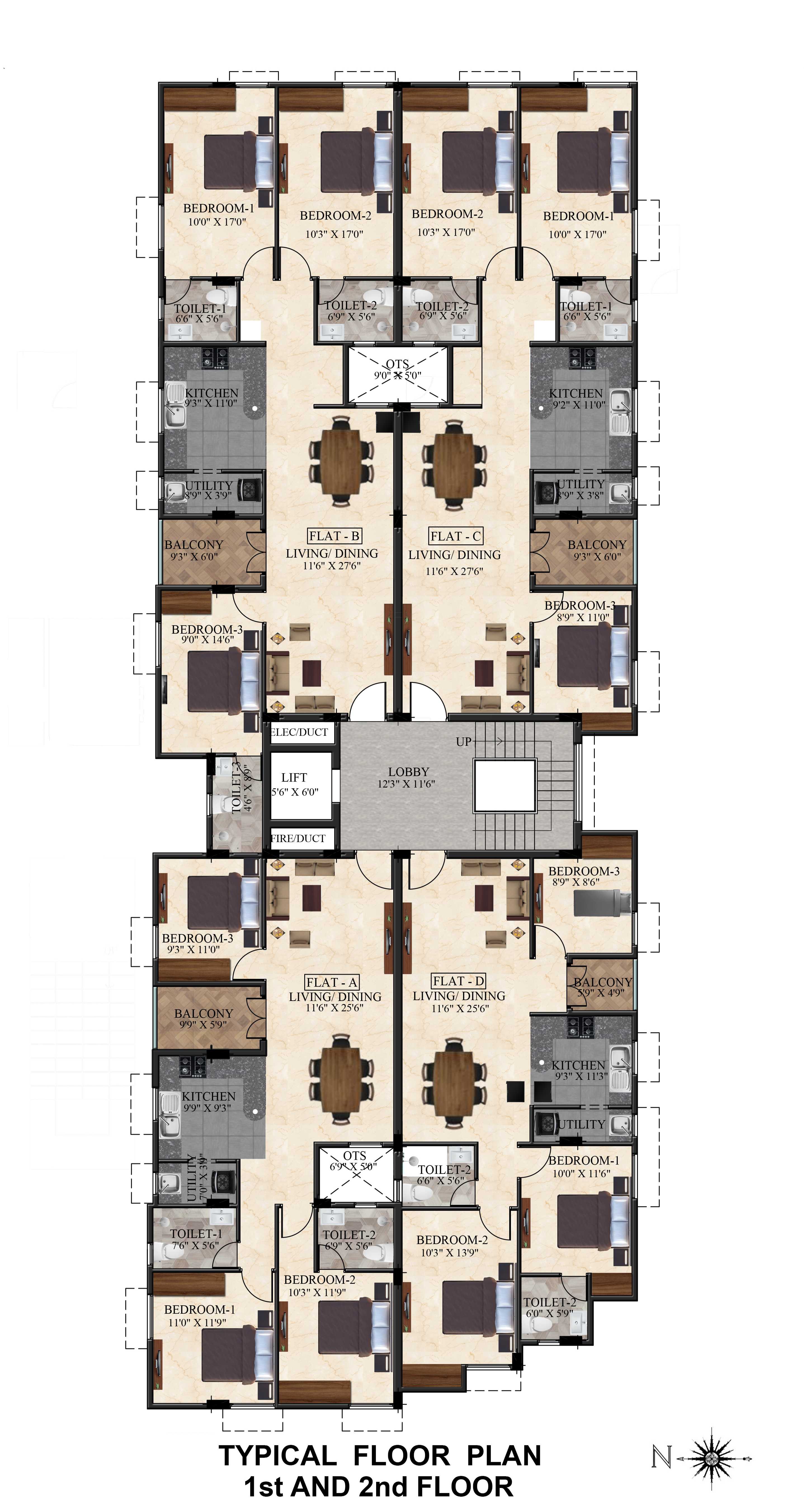 Typical Floor Plan