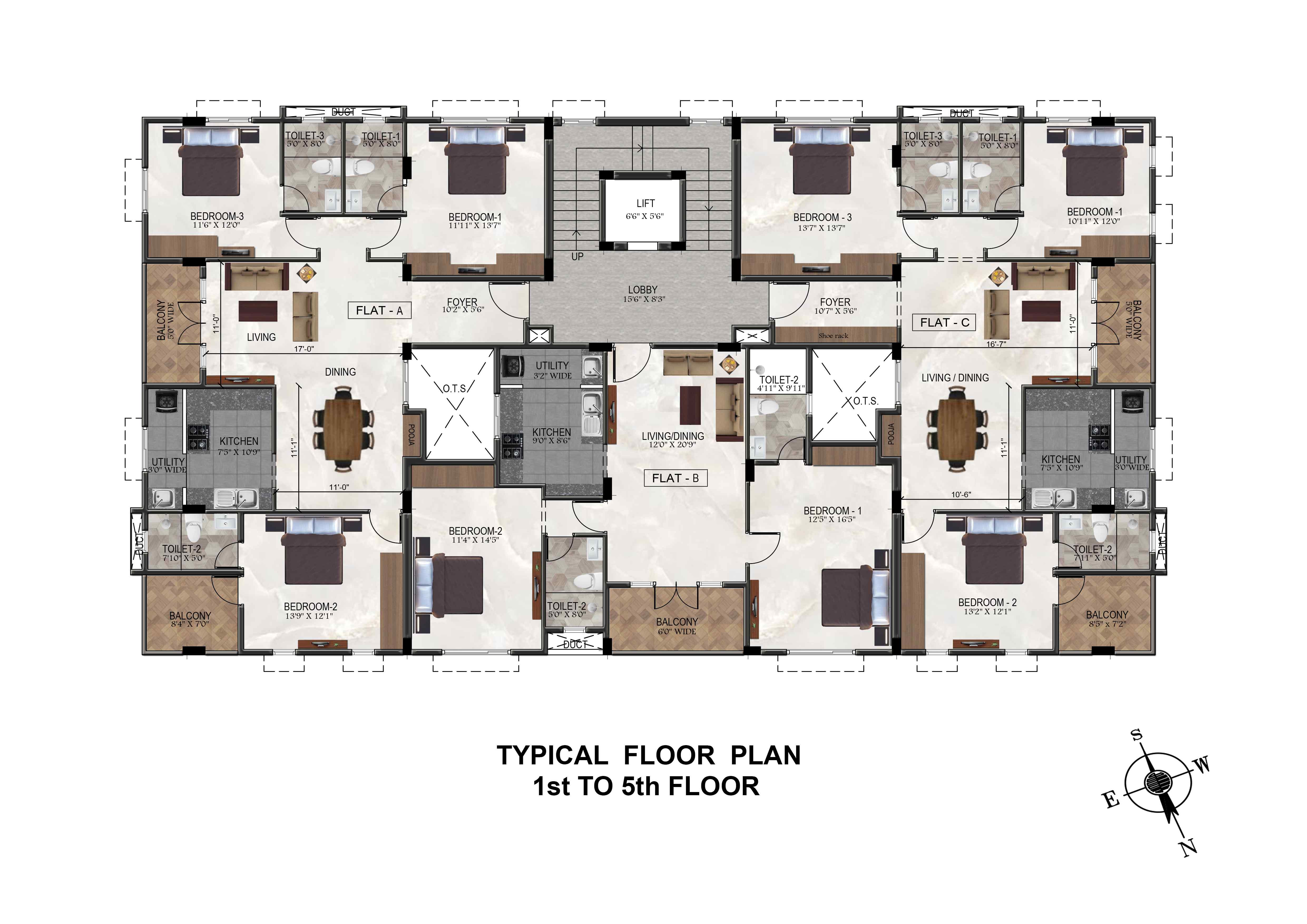Typical Floor Plan