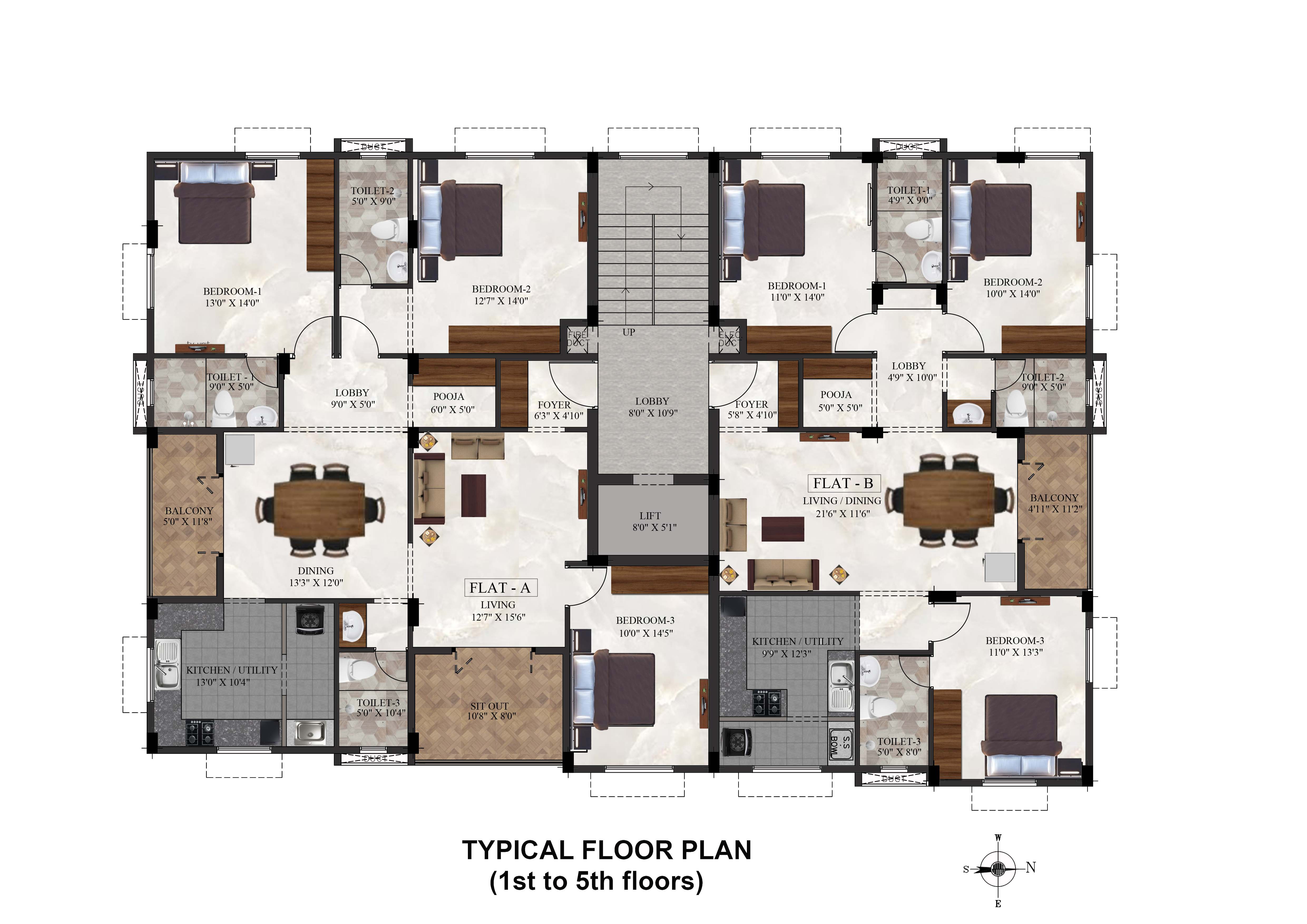 Typical Floor Plan