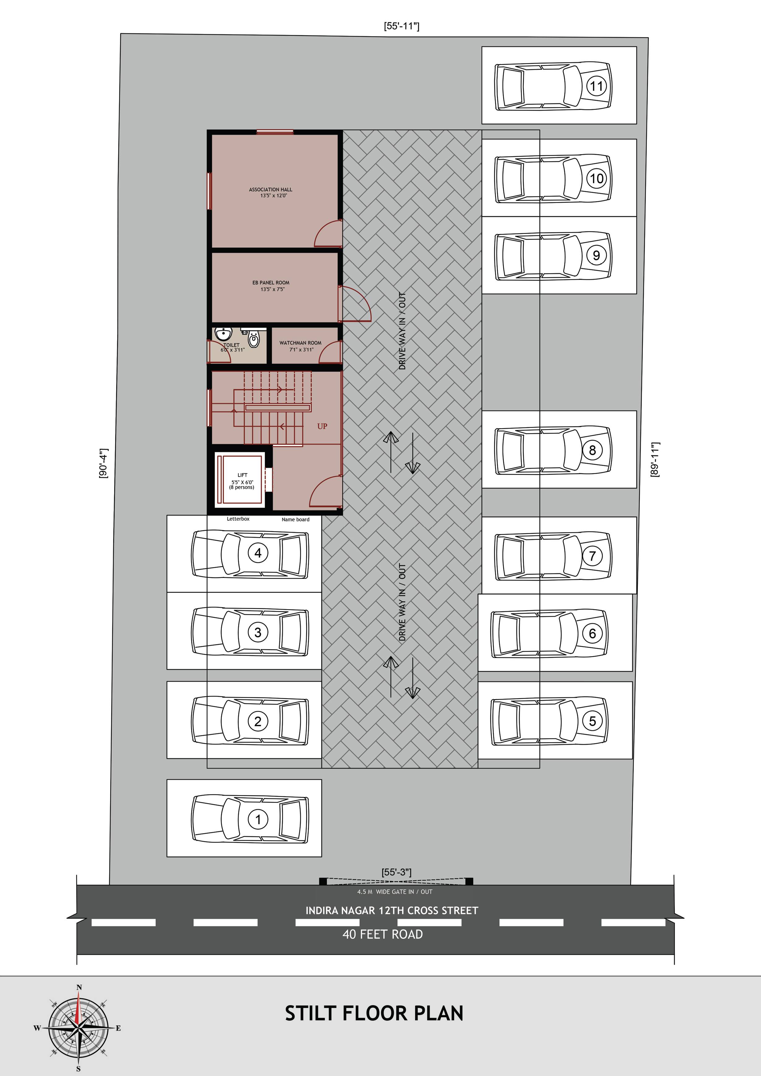 Stilt Floor Plan