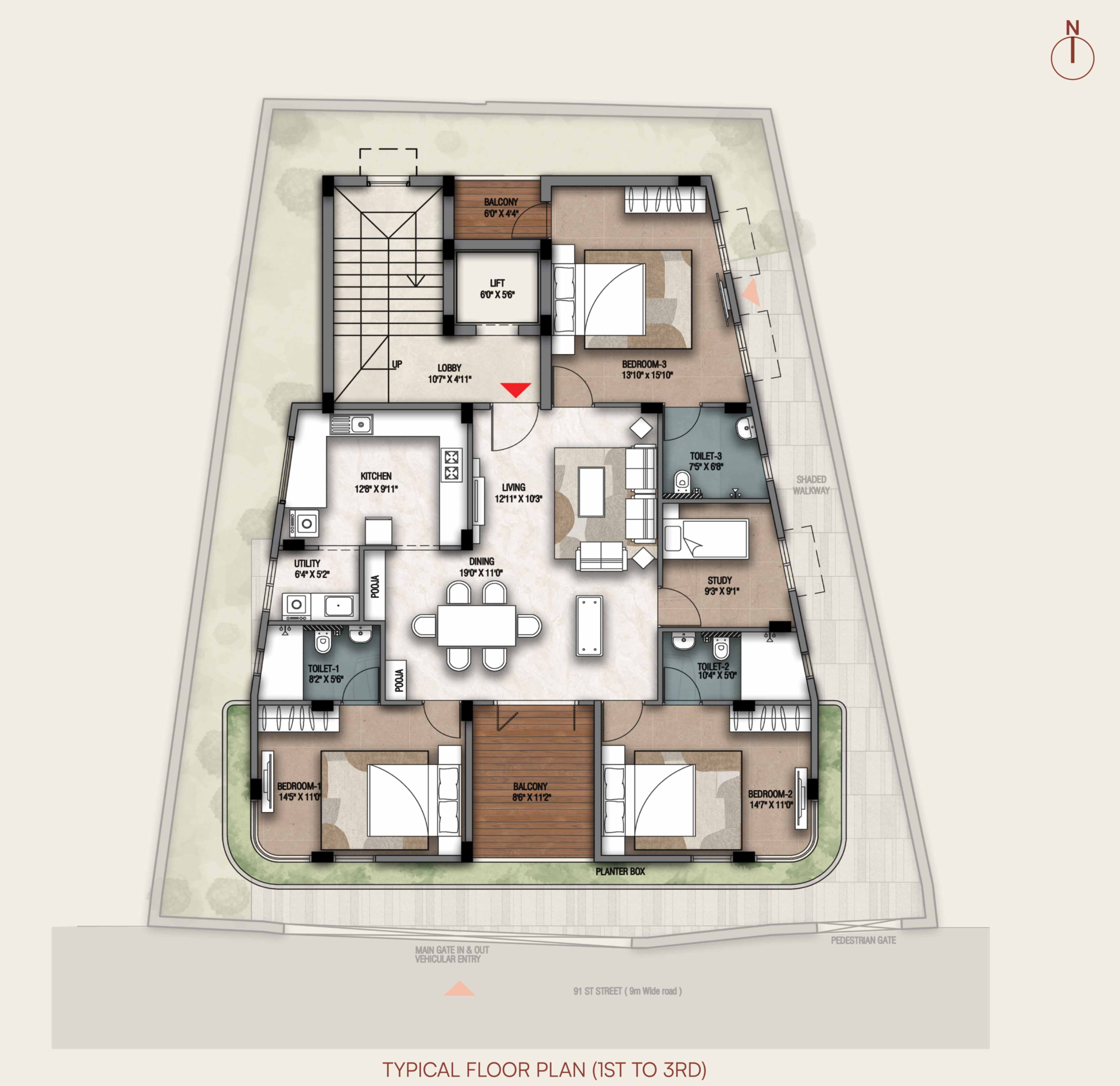 Typical Floor Plan