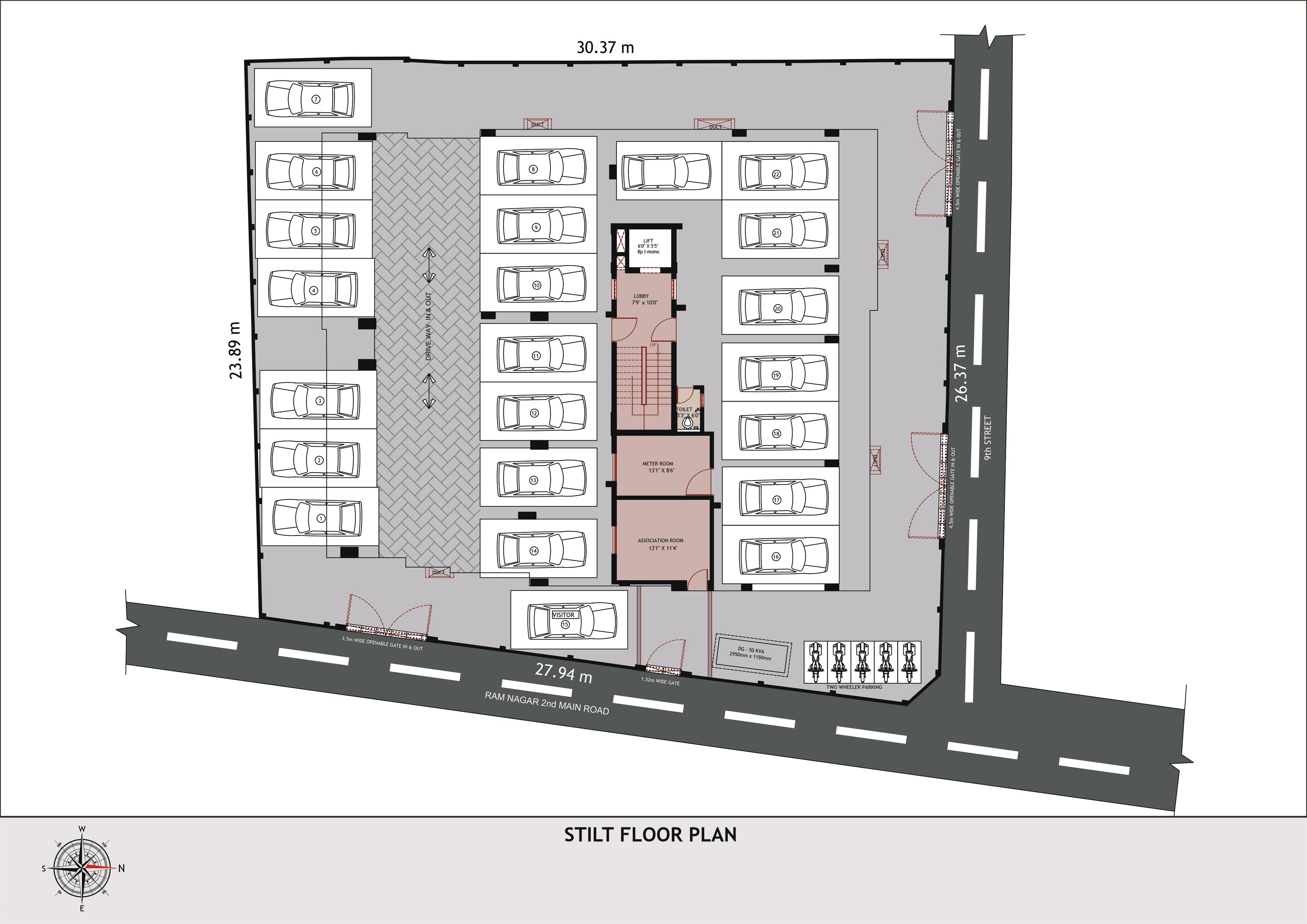 Stilt Floor Plan
