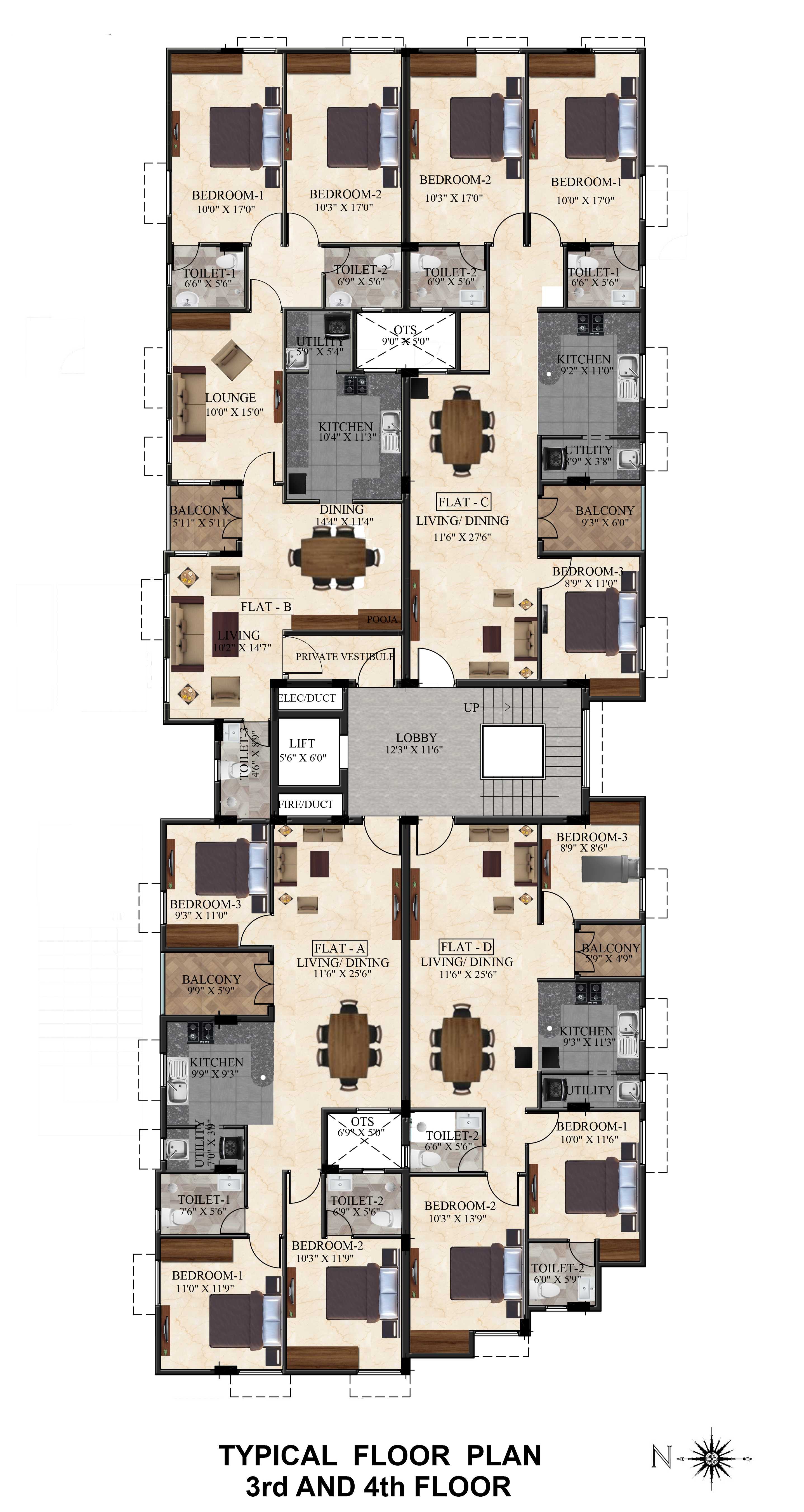 Typical Floor Plan