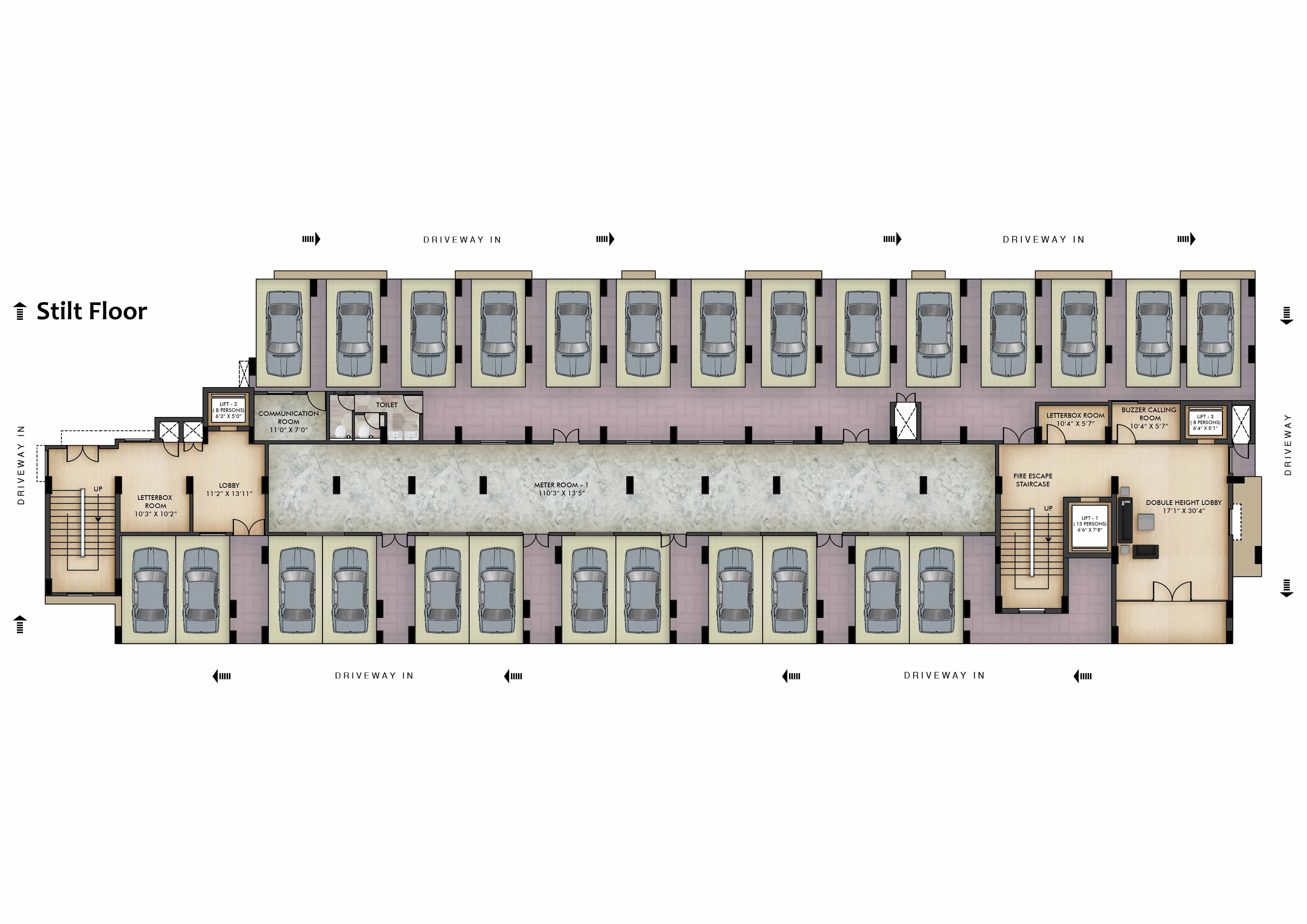 Stilt Floor Plan