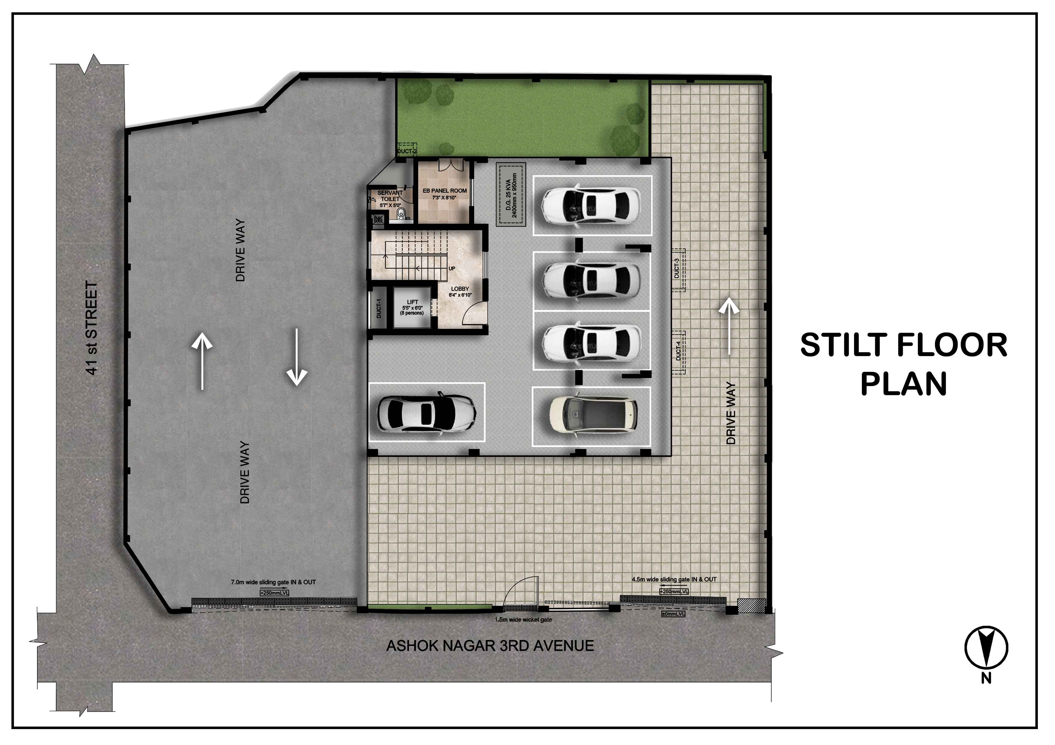 Flat 1 - 3