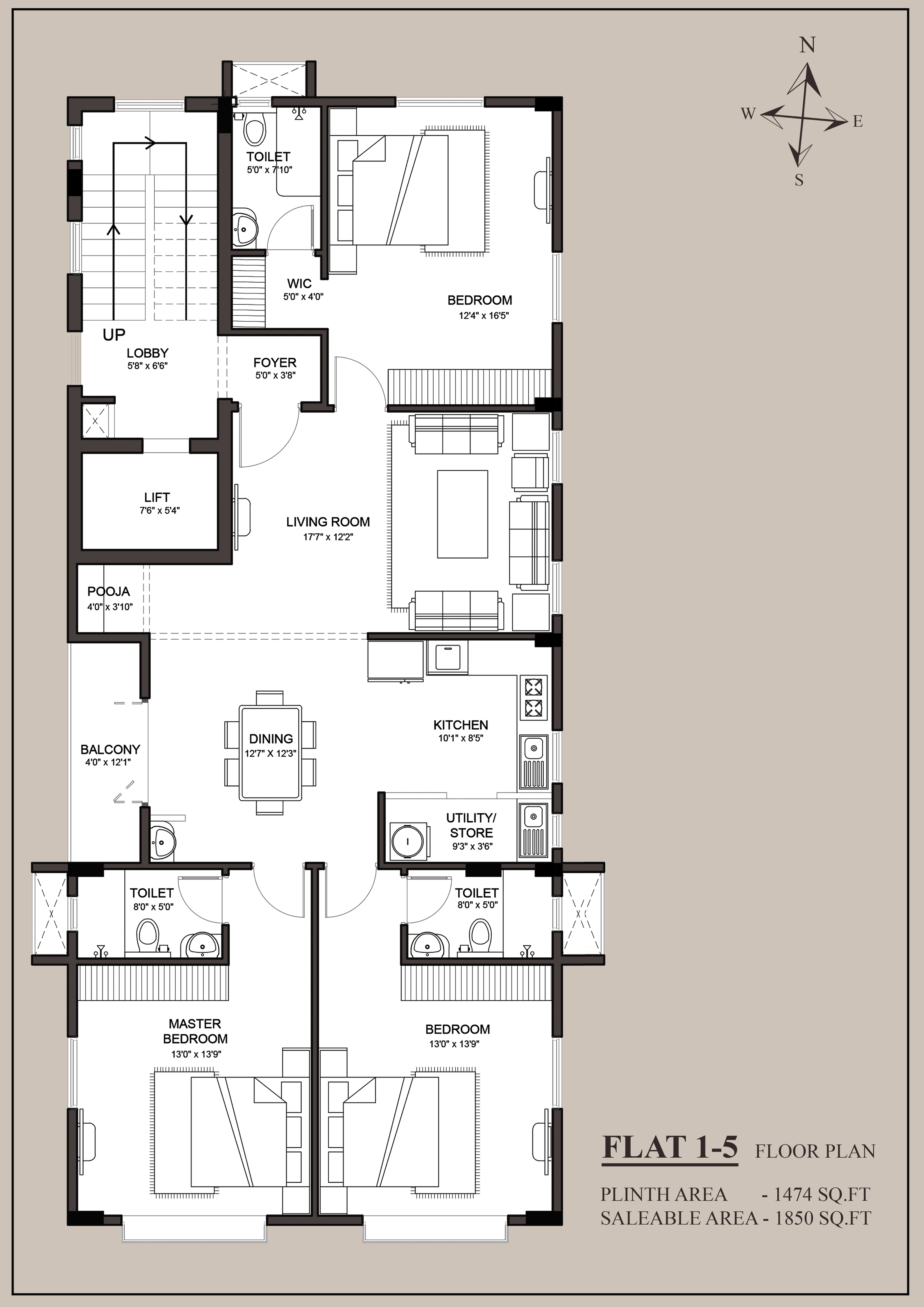 floor 1-5 plan