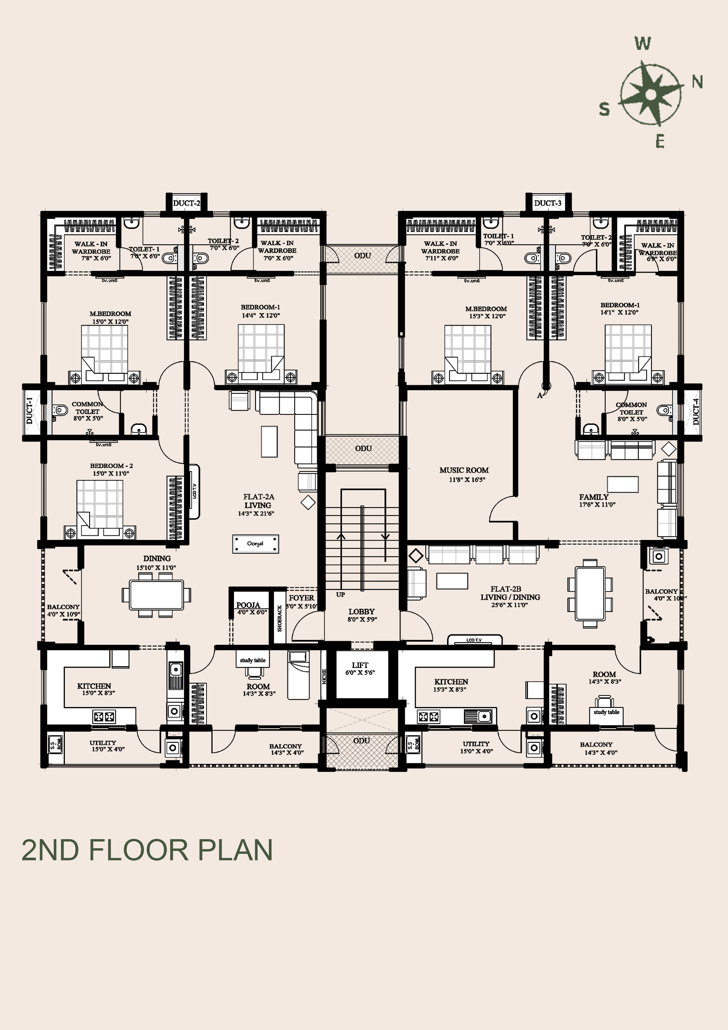 2nd Floor Plan