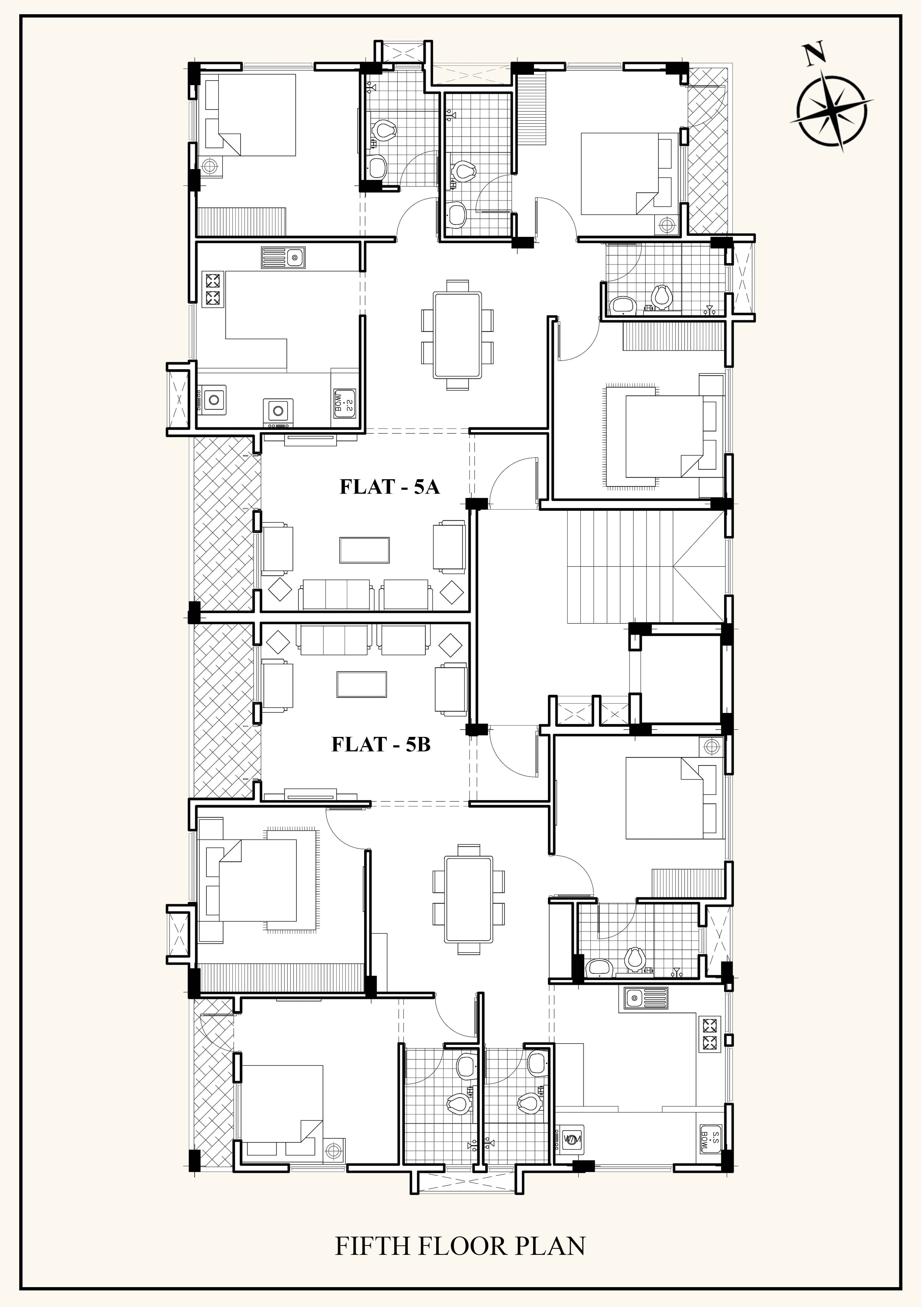 fifth floor plan