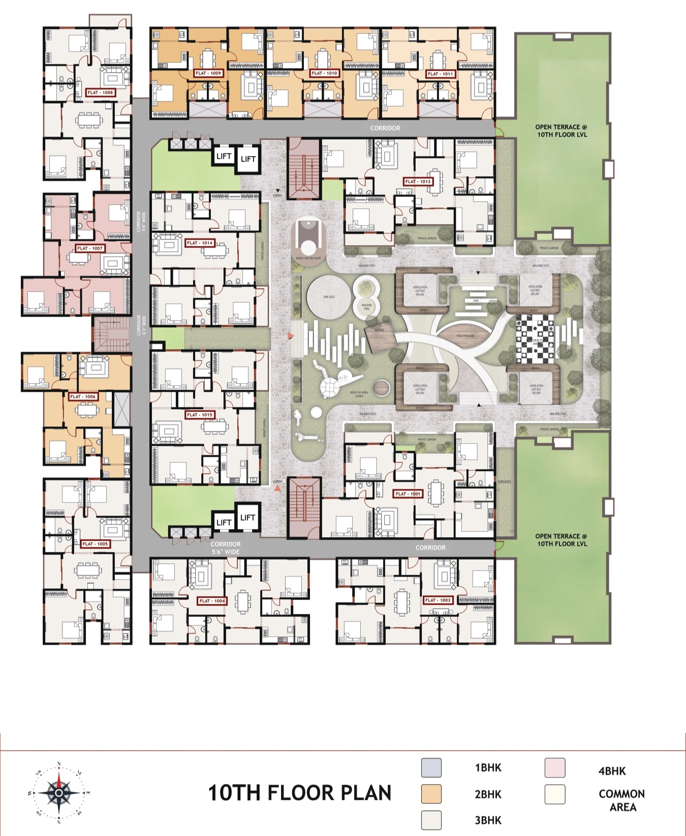 10th floor plan